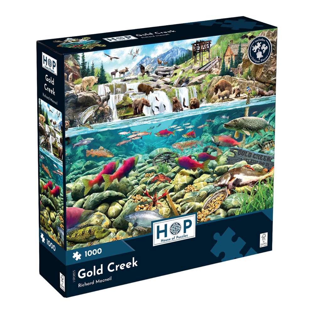 Gold Creek 1000 Piece Puzzle