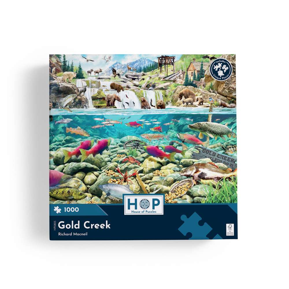 Gold Creek 1000 Piece Puzzle