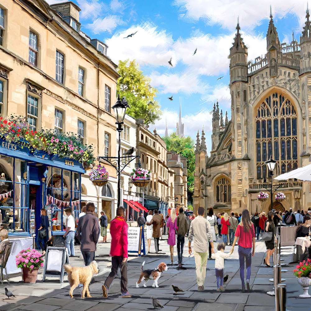 Beautiful Bath 1000 Piece Puzzle