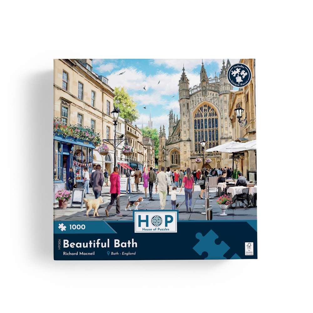 Beautiful Bath 1000 Piece Puzzle