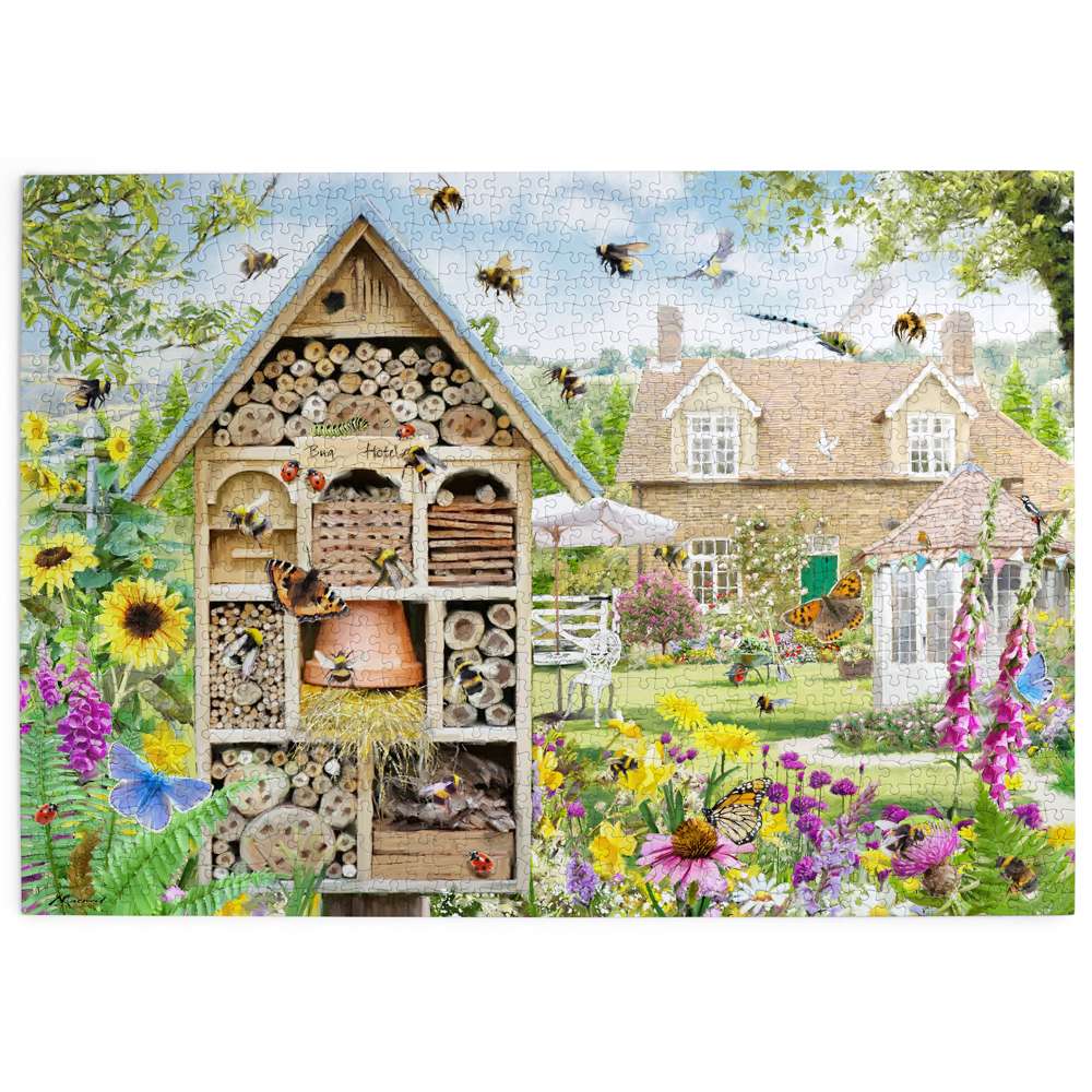 Bee Hotel 1000 Piece Puzzle