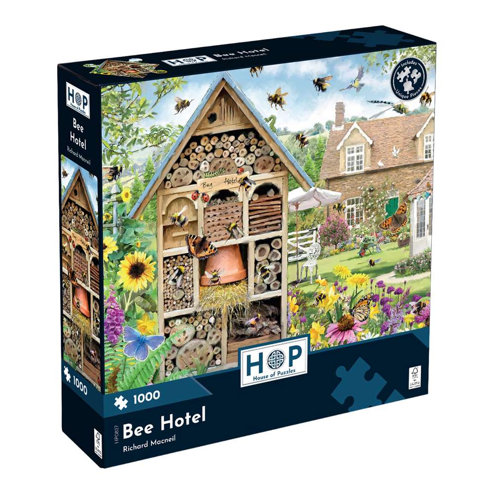 Bee Hotel 1000 Piece Puzzle