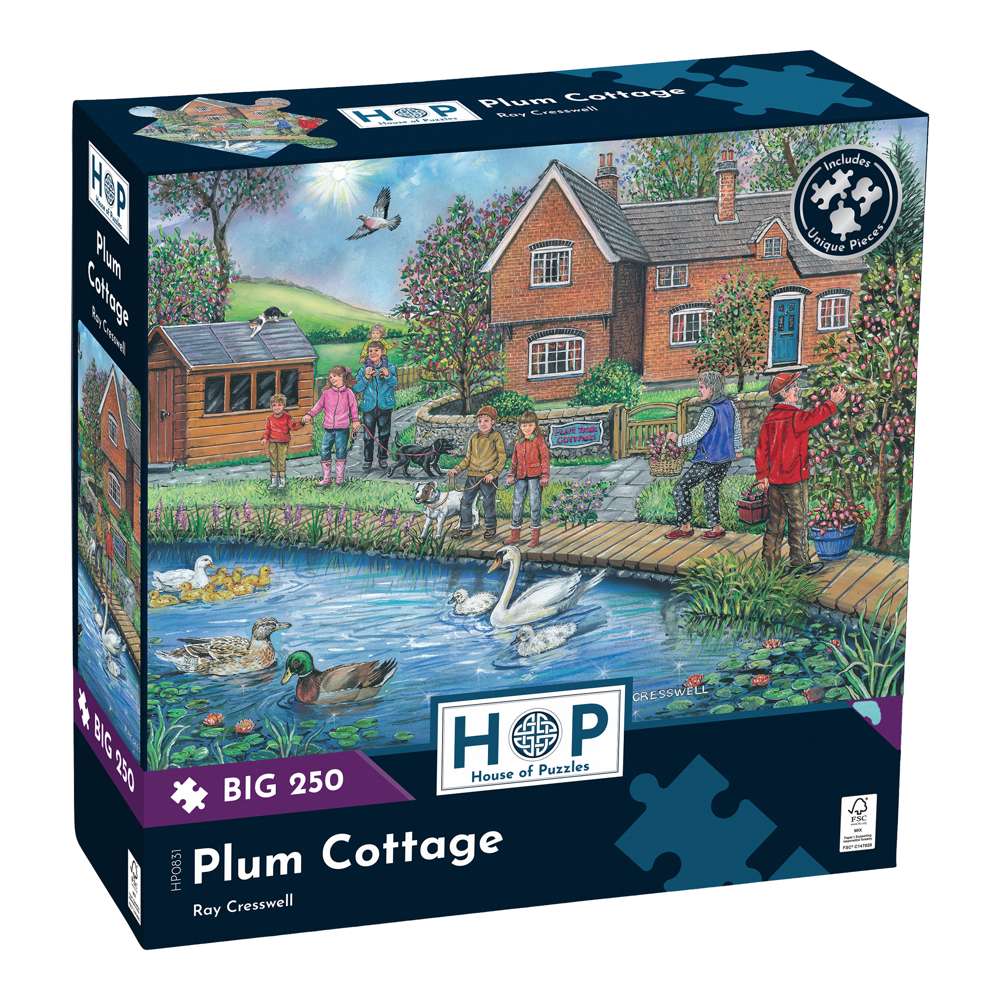 Plum Cottage BIG 250 Puzzle