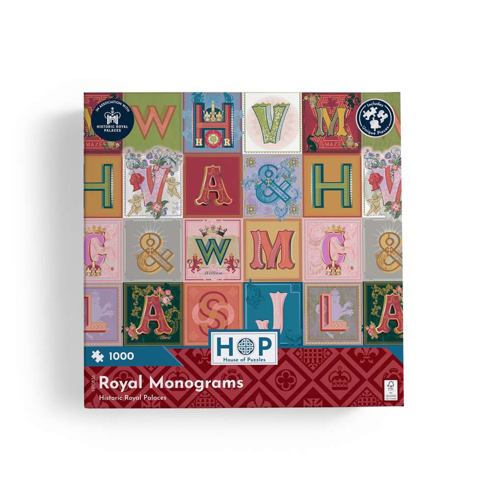 Royal Monograms 1000 Piece Puzzle