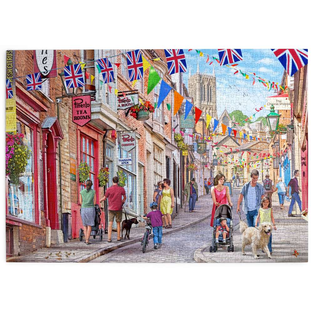 Steep Hill 1000 Piece Puzzle