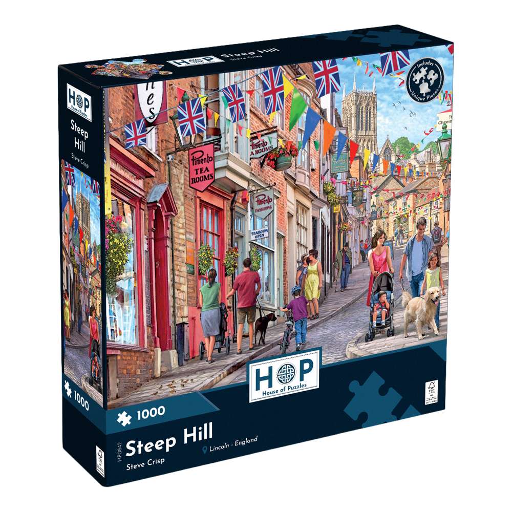 Steep Hill 1000 Piece Puzzle