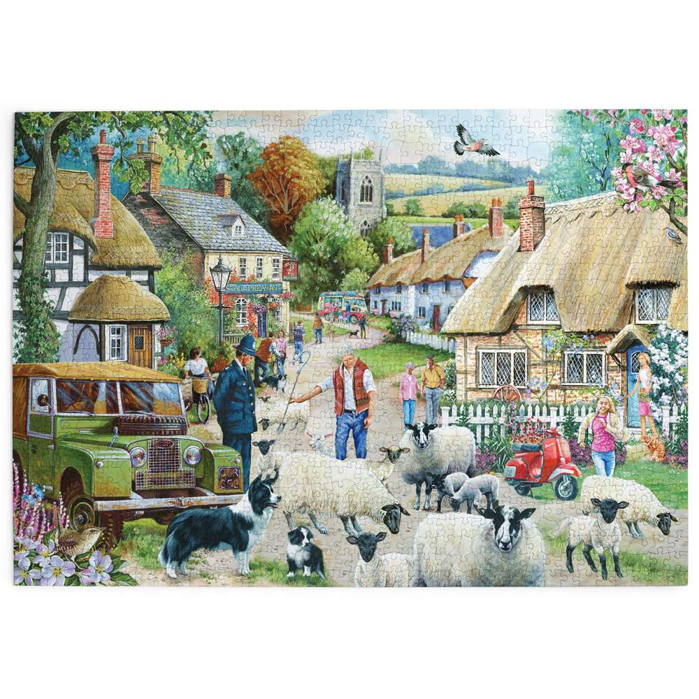 Where Are Ewe Going 1000 Piece Puzzle