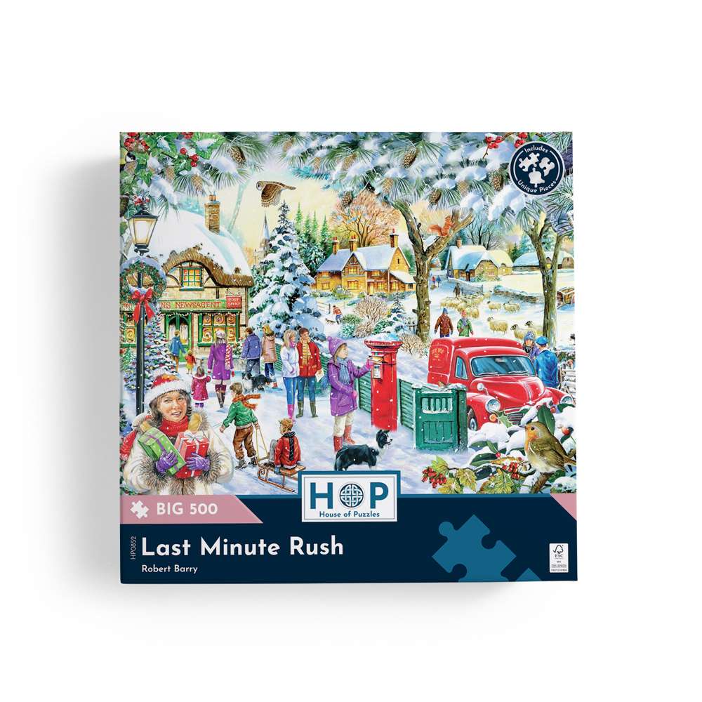 Last Minute Rush BIG 500 Puzzle