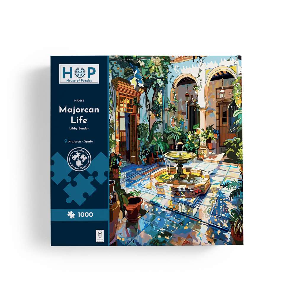 Majorcan Life 1000 Piece Puzzle