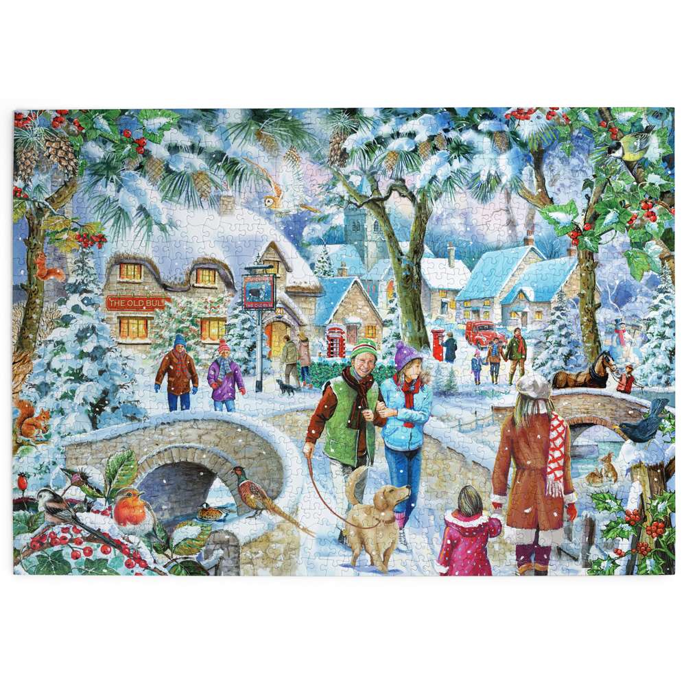 No.30 Winter Break Find The Difference 1000 Piece Puzzle