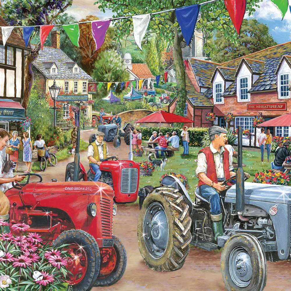 Tractor Parade BIG 500 Puzzle