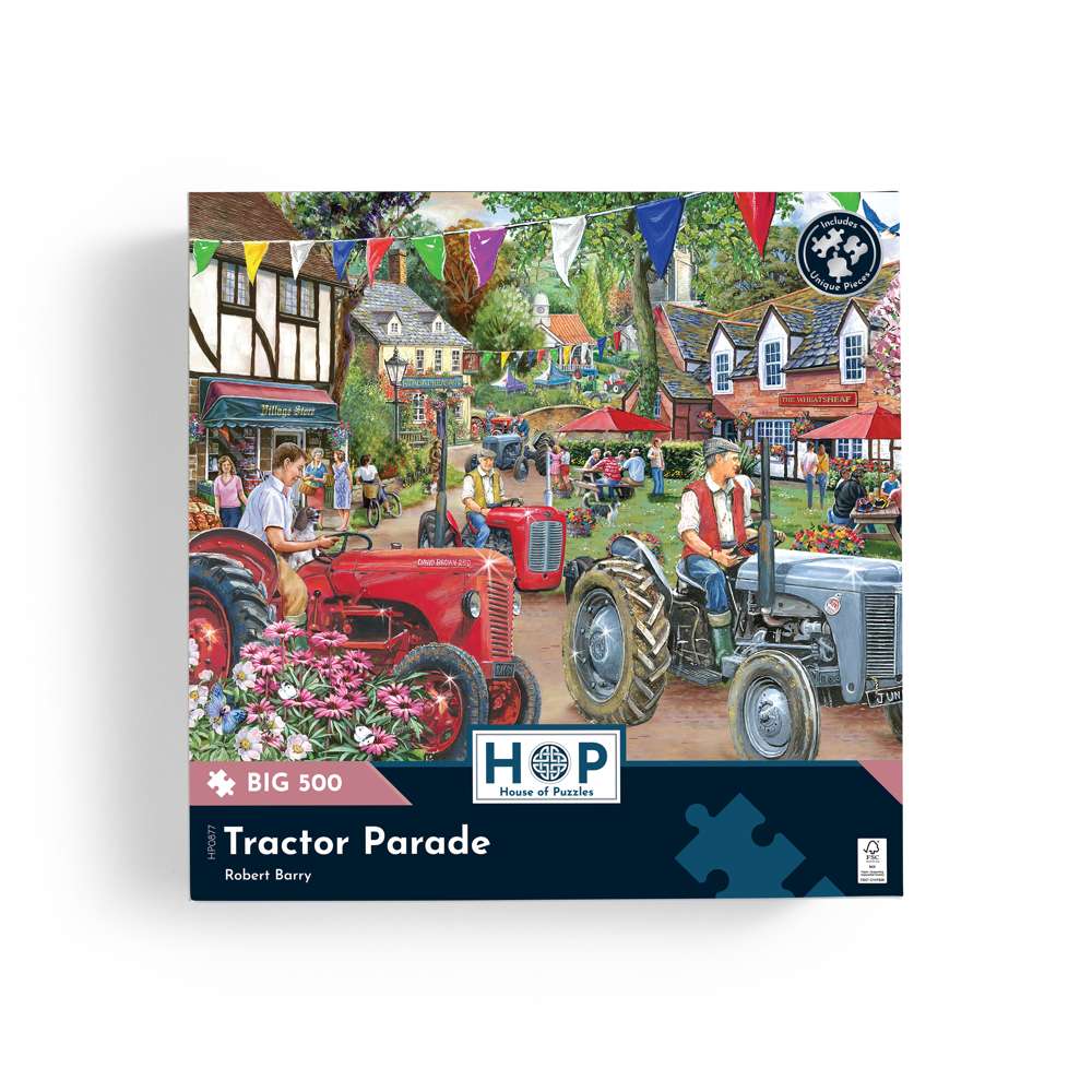 Tractor Parade BIG 500 Puzzle