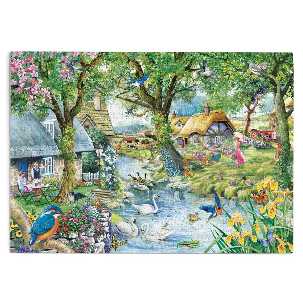 Kingfisher Cottage BIG 500 Puzzle