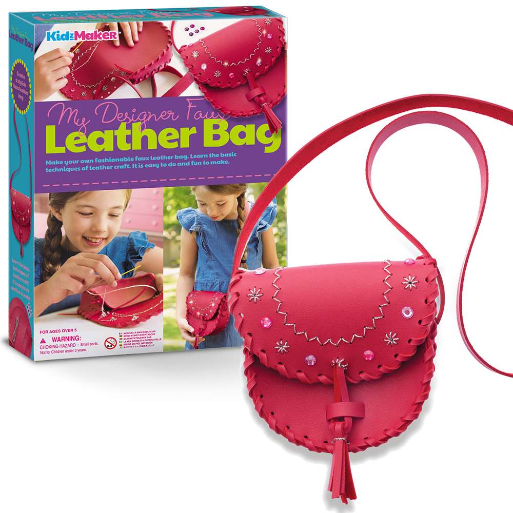 KidzMaker My Designer Faux Leather Bag