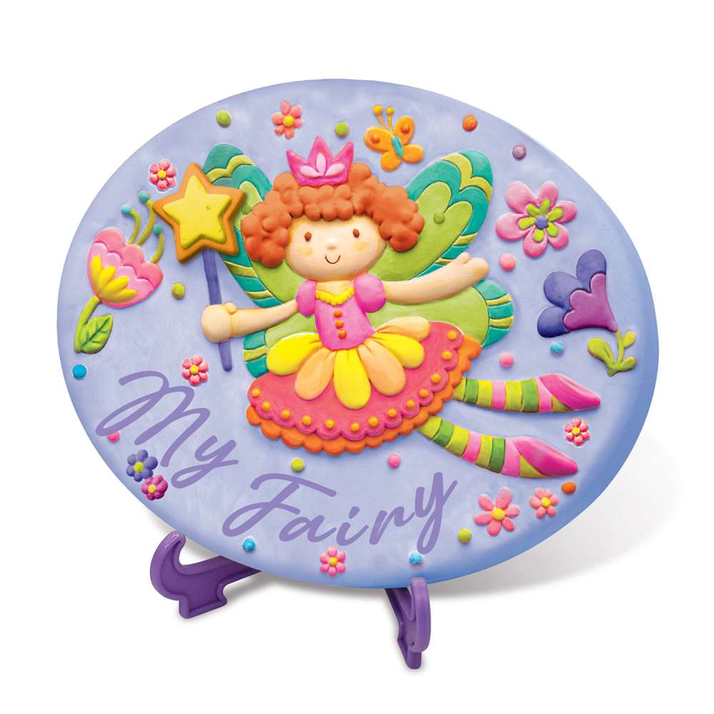 KidzMaker - Paint Your Own Terracotta Fairy Garden Stone