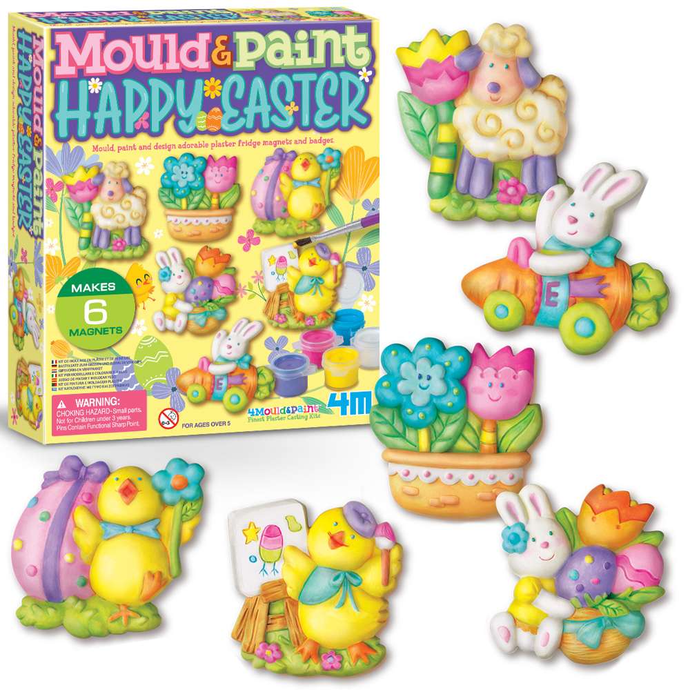 Mould & Paint Happy Easter