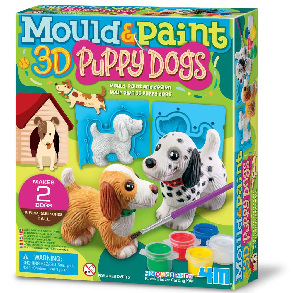 Giant Box/Mould & Paint/3D Puppy Dogs