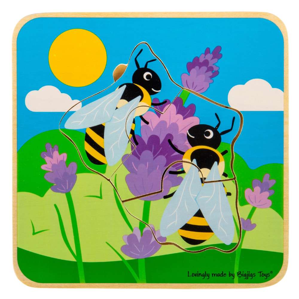 Lifecycle Layer Puzzle - Honeybee