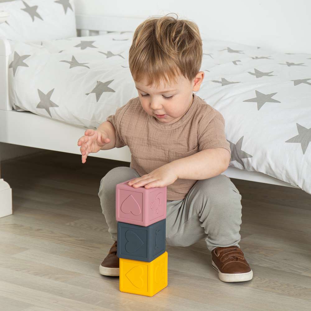 Silicone Sensory Cubes