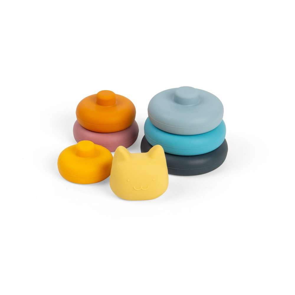 Silicone Stacking Cat