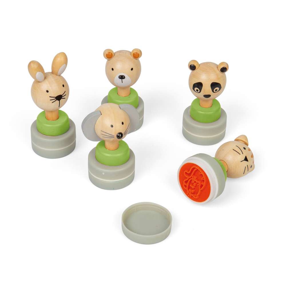 Wooden Ink Stampers (20)