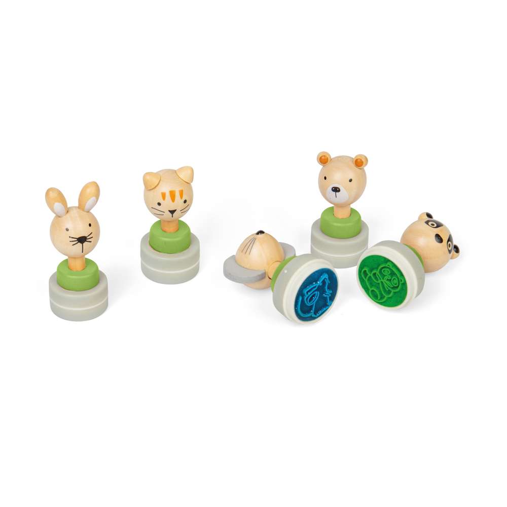 Wooden Ink Stampers (20)