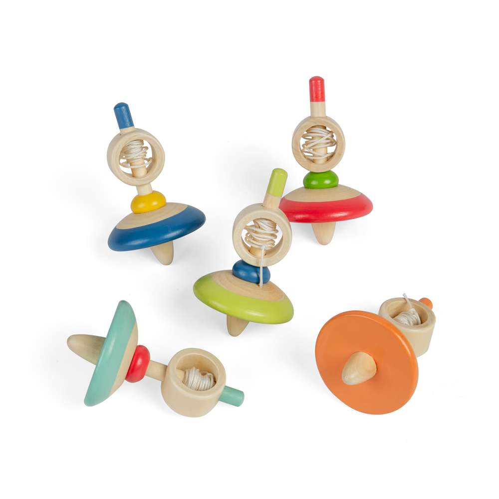 Pull String Spinning Top (12)