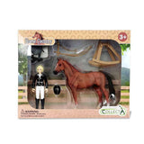 Lady Tournament Rider & Accessories Window Box
