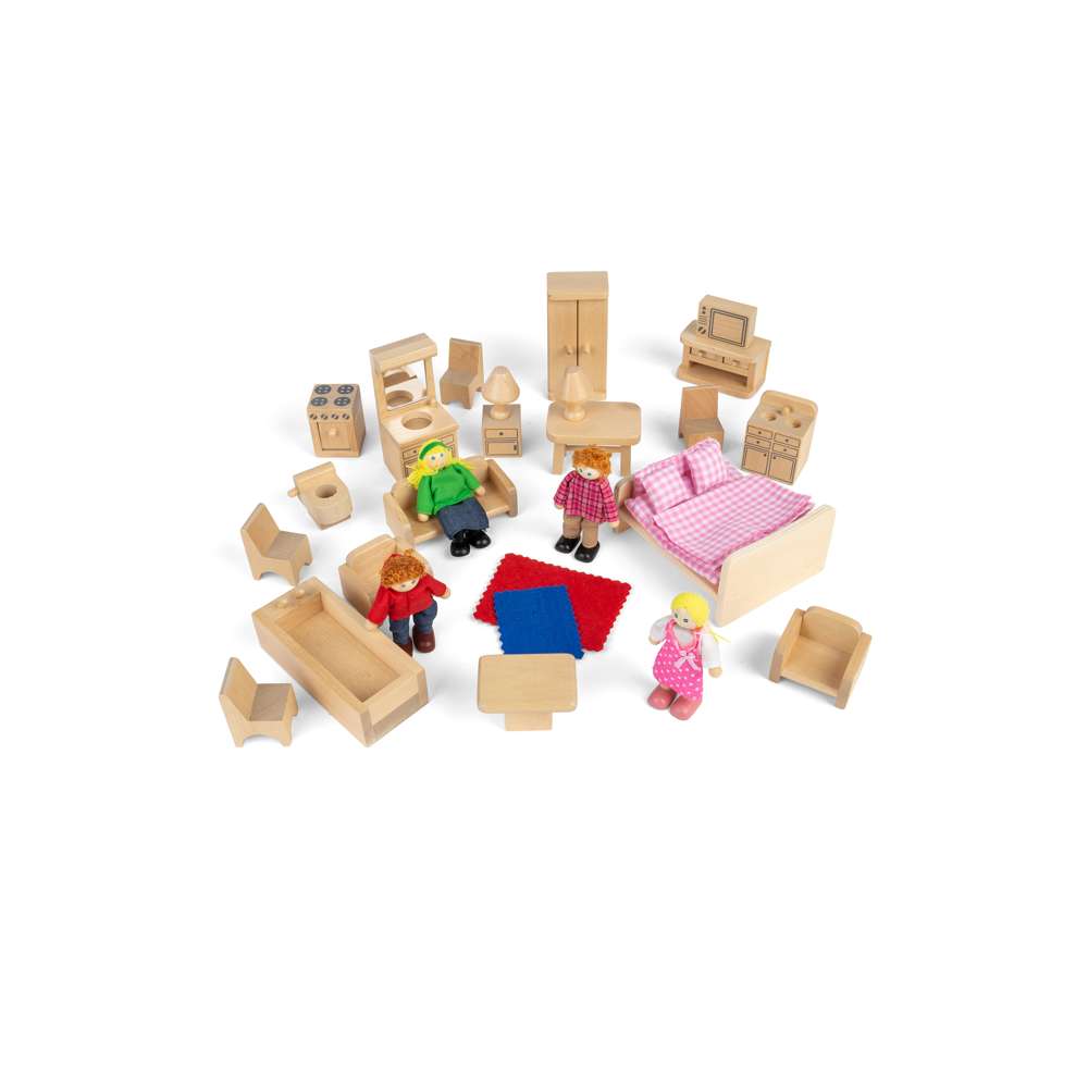 Doll Family and Furniture