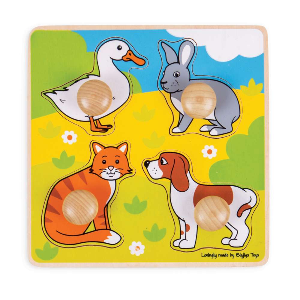 My First Peg Puzzle (Pets)