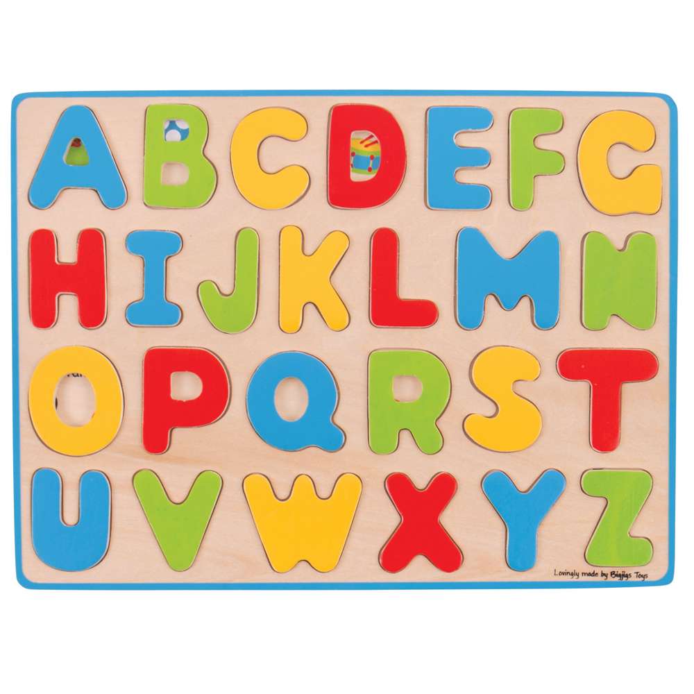 Inset Puzzle Uppercase Alphabet