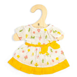 Patterned Dress Yellow Trim - Small