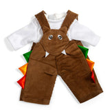 Brown Dungarees - Small