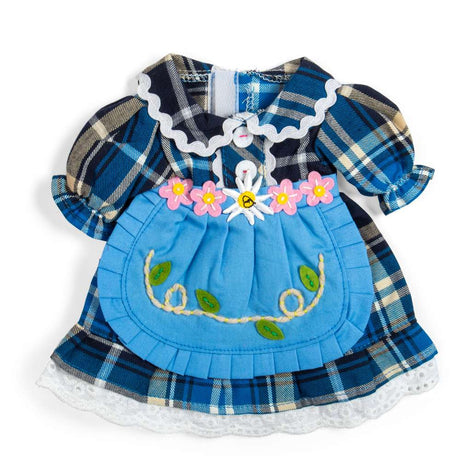 Checkered Blue Dress - Medium