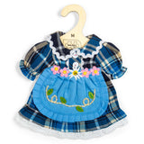Checkered Blue Dress - Medium