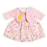 Wildlife Dress And Pink Cardigan - Medium