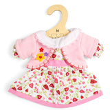 Heart Dress With Pink Cardigan - Medium