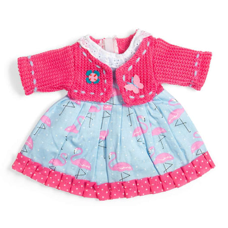 Flamingo Dress Pink Cardigan - Medium