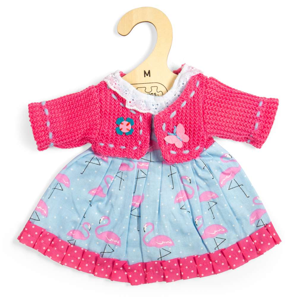 Flamingo Dress Pink Cardigan - Medium