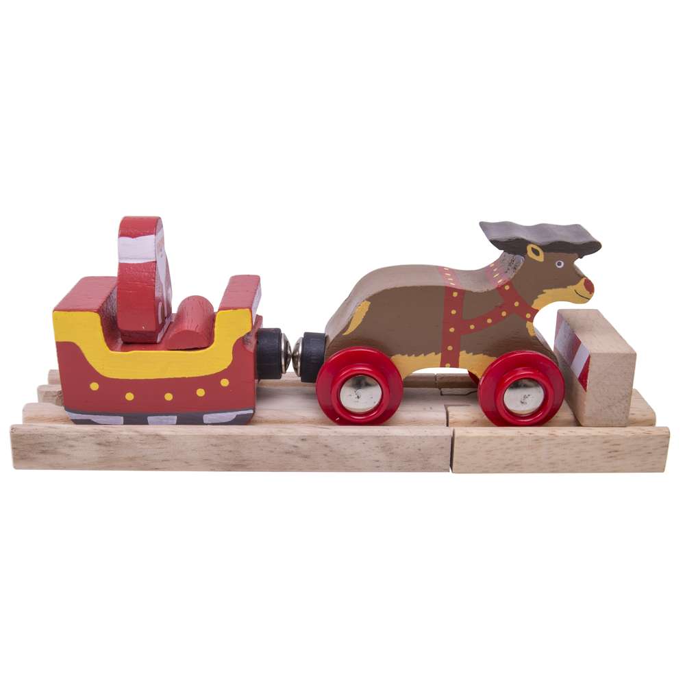 Santa Sleigh with Reindeer (4)