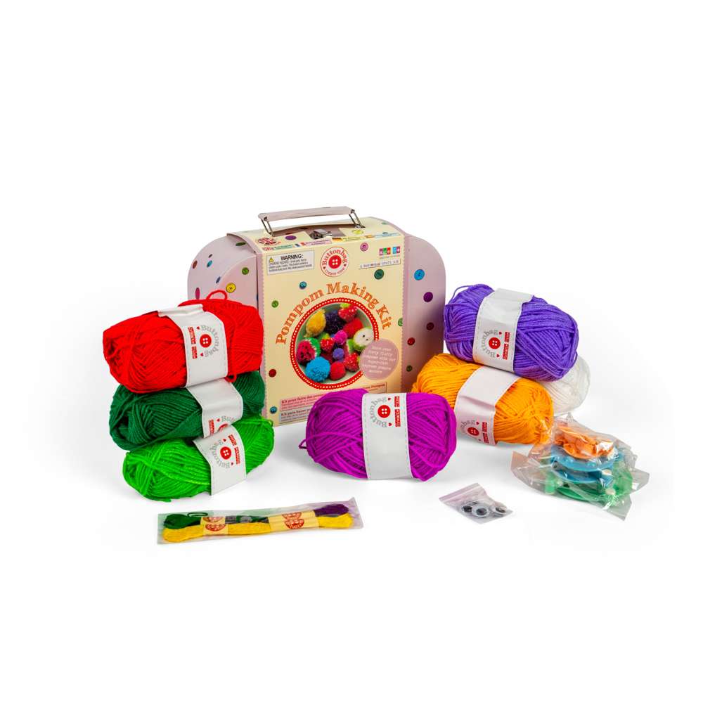 Pompom Suitcase