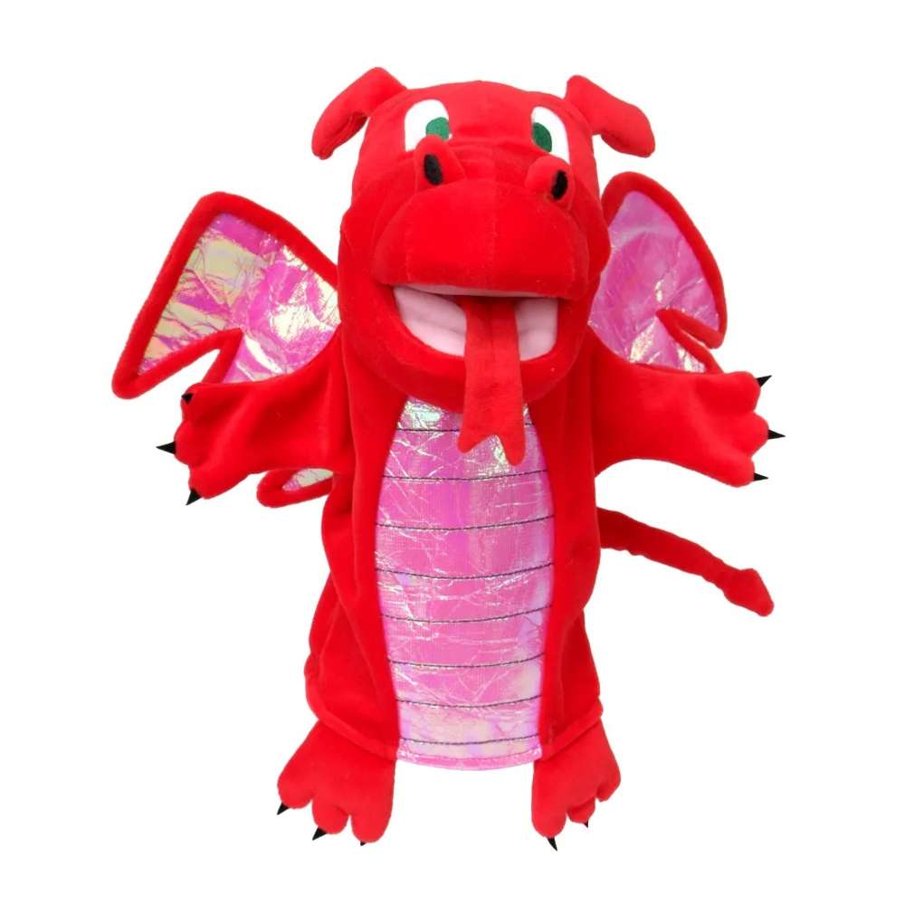 Red Dragon Hand Puppet