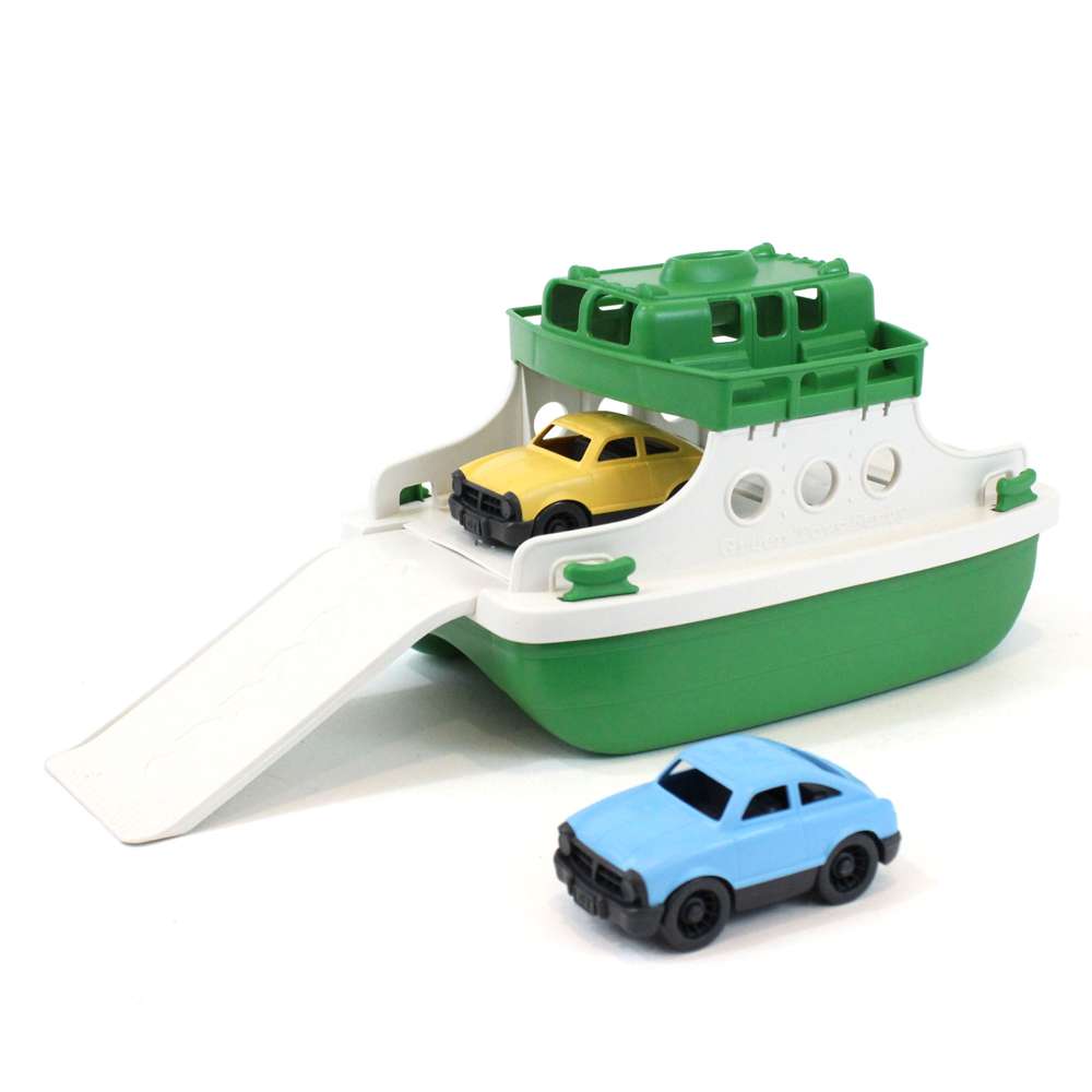 Ferry Boat - Green/White