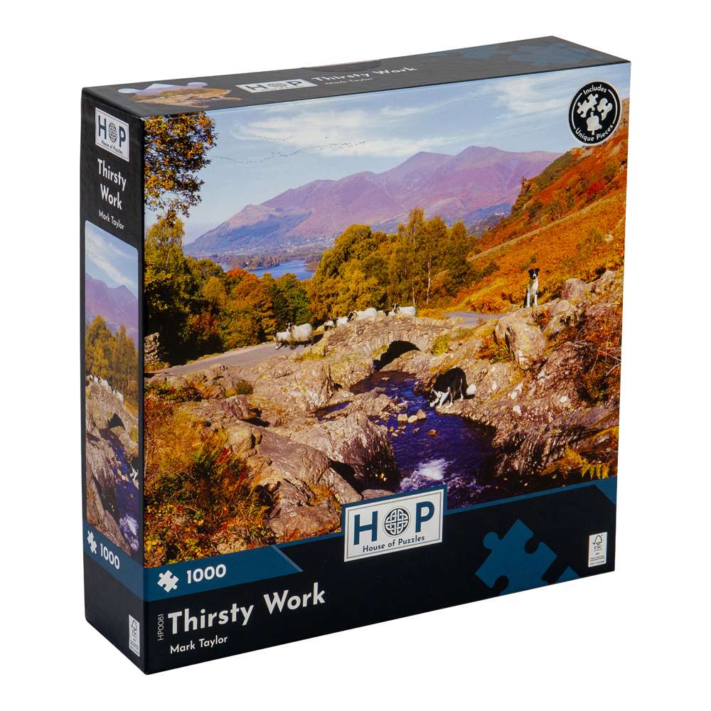Thirsty Work - 1000 Piece Jigsaw Puzzle