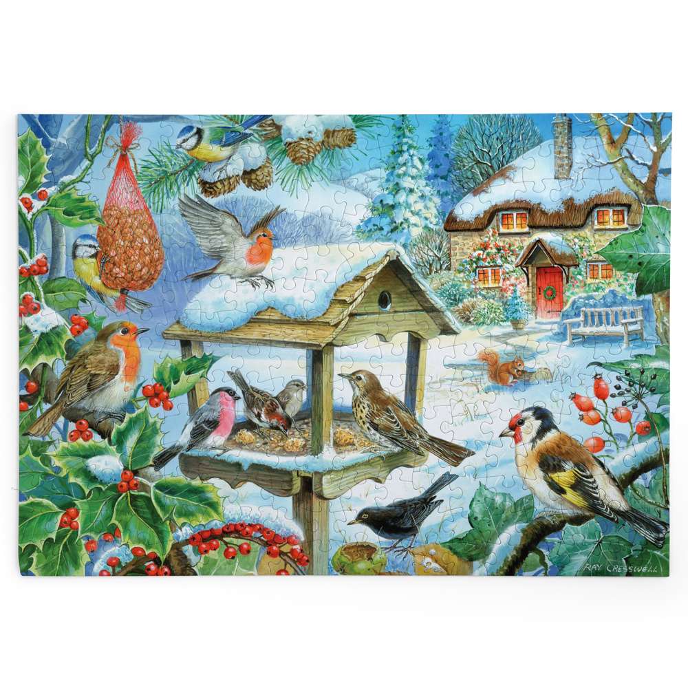 Feed The Birds - BIG 250 Piece Jigsaw Puzzle