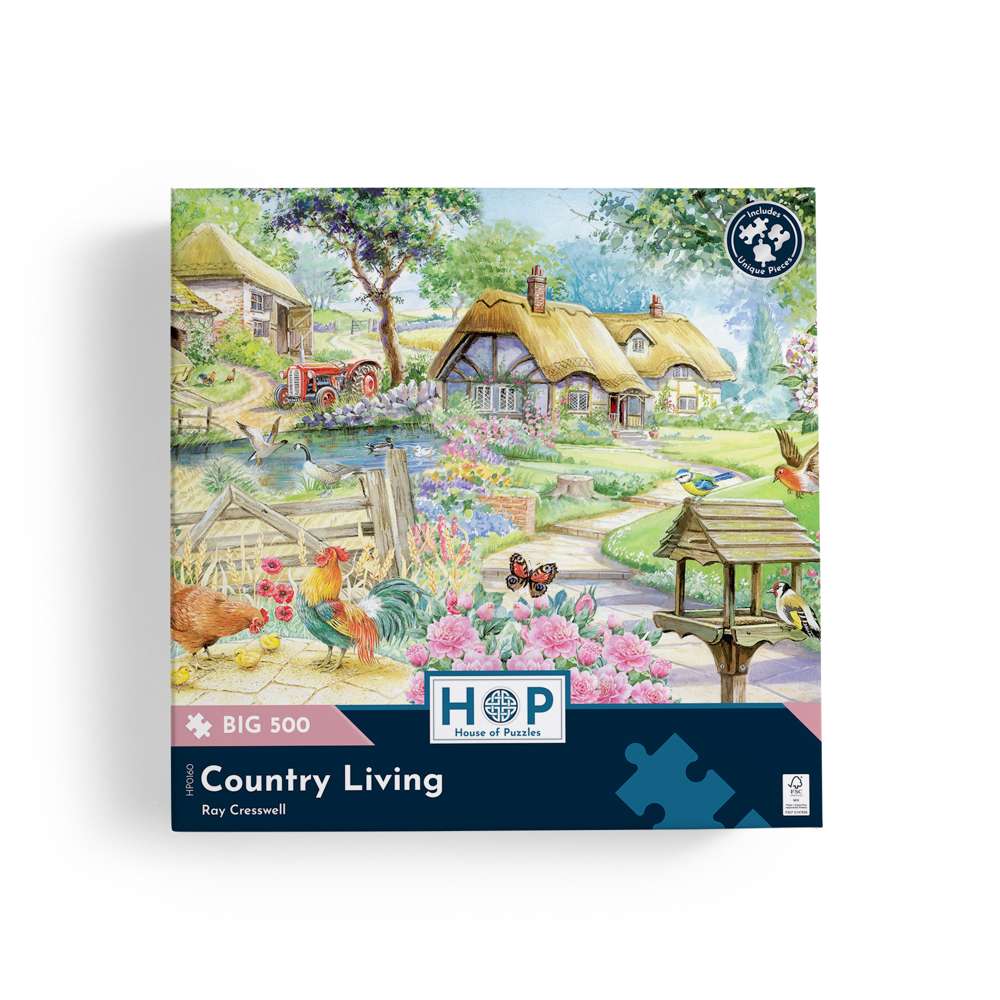Country Living - BIG 500 Piece Jigsaw Puzzle