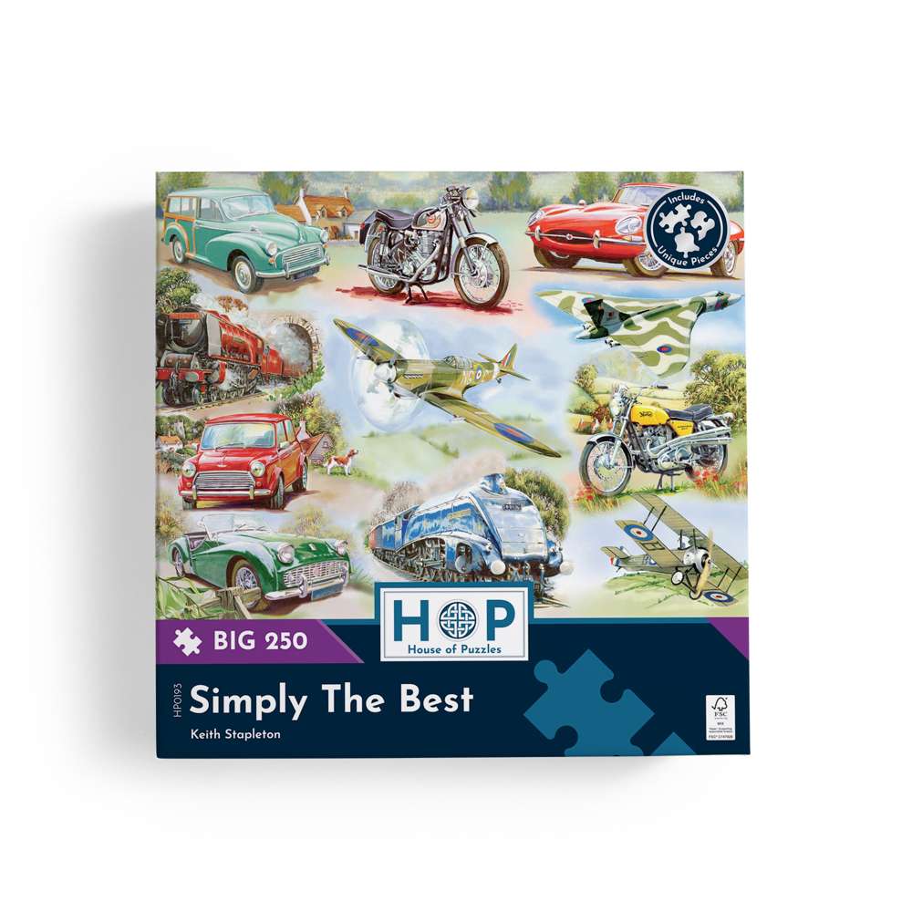 Simply The Best - BIG 250 Piece Jigsaw Puzzle