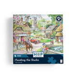 Feeding The Ducks - 1000 Piece Jigsaw Puzzle