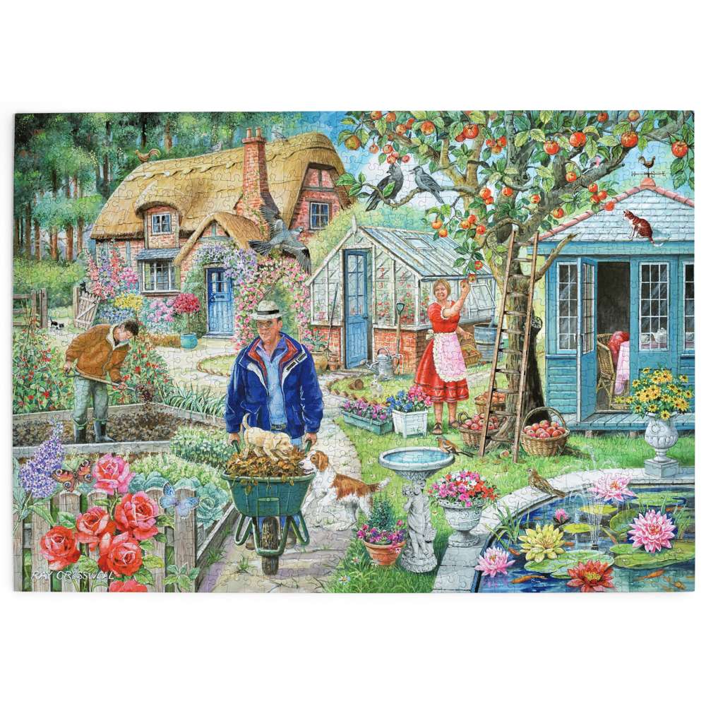 No.1 - In The Garden - 1000 Piece Jigsaw Puzzle