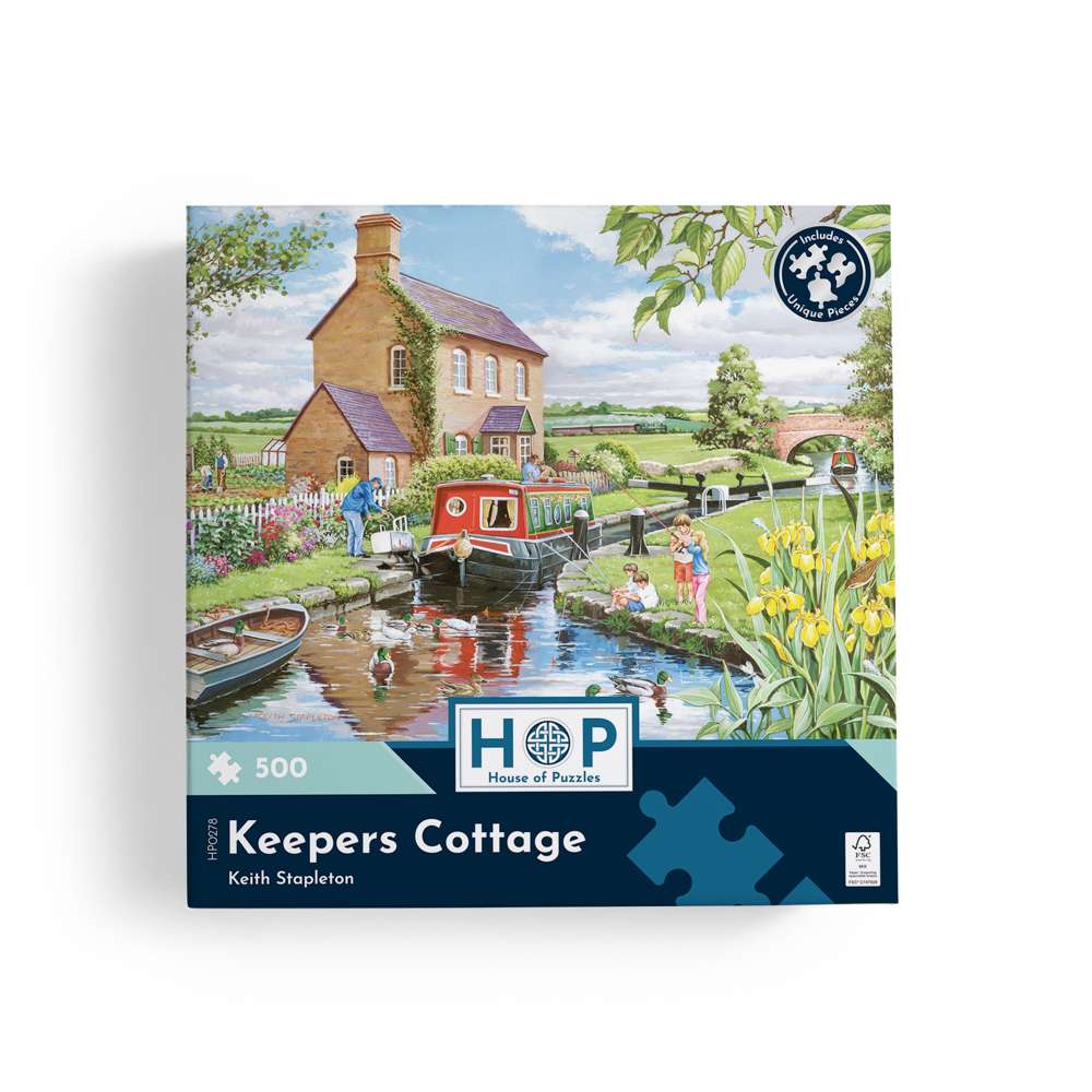 Keepers Cottage - 500 Piece Jigsaw Puzzle